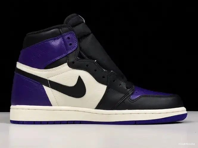 Jordan 1 Purple Court 555088-501 Air 0609